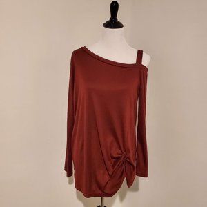 Off The Shoulder Long Sleeve Blouse